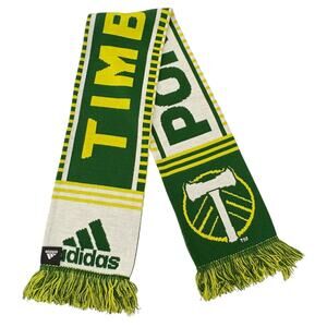 Official Adidas Portland Timbers MLS Soccer Fan Scarf 55” Authentic Team Gear